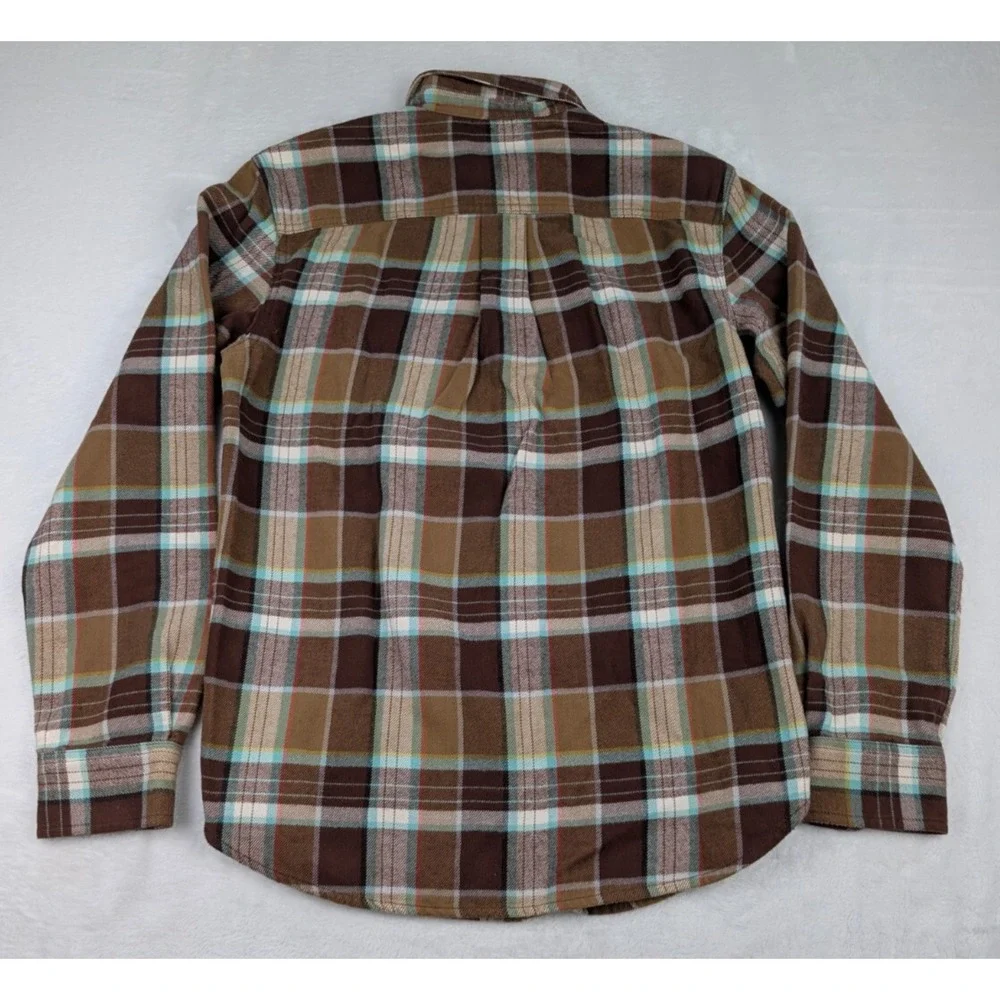 The North Face Arroyo Flannel Mens Small Brown Plaid NWT